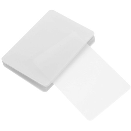 100 ark termisk lamineringsfilm, lamineringslommer, transparente PVC-fotolamineringsark
