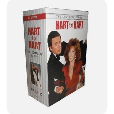 Hart to Hart: Sæson 1-5 DVD Komplet TV-serie 29-Disc Ny Forseglet Boks engelsk version