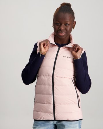 Sail Racing JR SPRAY DOWN VEST Różowy Kamizelki Dziewczyna - Kids Brand Store