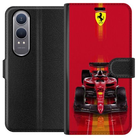Yhteensopiva Lompakkokotelo OnePlus OnePlus Nord CE4 Lite Ferrari Formula 1 -auto ikonisessa punaisessa muotoilussa urheilullisella tarkkuudella