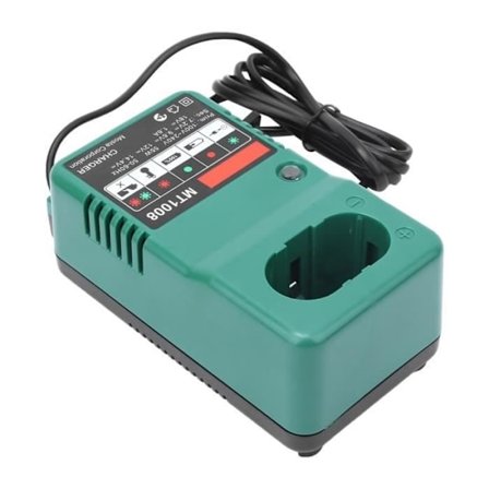 Batterioplader til MT1008 boremaskine. Batterioplader til 7.2/9.6/12/14.4/18V elektriske boremaskiner. Stik.