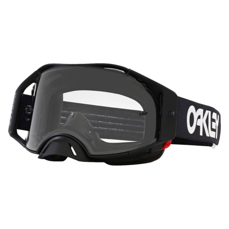 Gafas De Cross Oakley Airbrake M Negro/Blanco/B1B