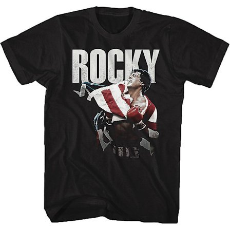 Amerikanska flaggan Rocky T-shirt