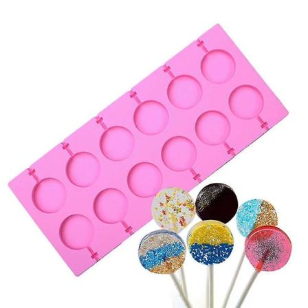 Lollipop Mould Candy Stick Form Chokladkaka Bakverktyg