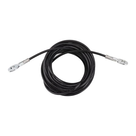 Fitness remskive kabel justerbar hjem fitness kabel heavy duty stålwire reb hjem fitness udstyr fitness øvelse tilbehør sort nummer 3 4m / 13.1ft
