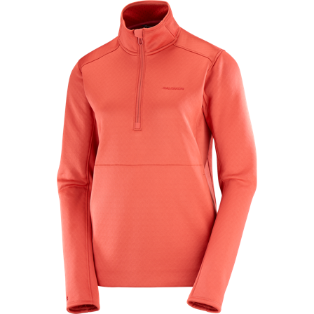 Salomon - Outline Warm Fleece Hz W - Tandoori Spice - M