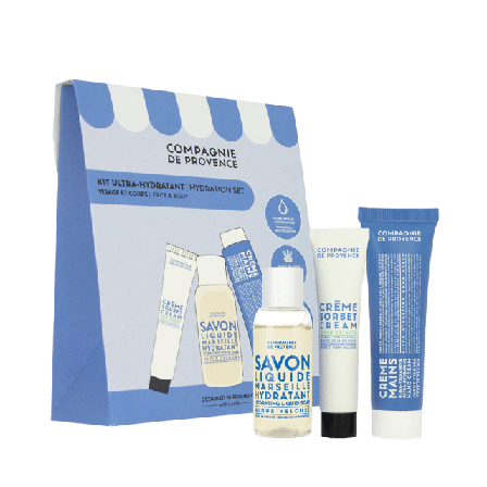 Compagnie de Provence Discovery Kit Ultra Hydrating Presentaskar & set Unisex 3pcs