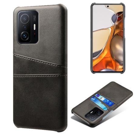 Läderskal Med Kortfack Xiaomi 11t/11t Pro Svart