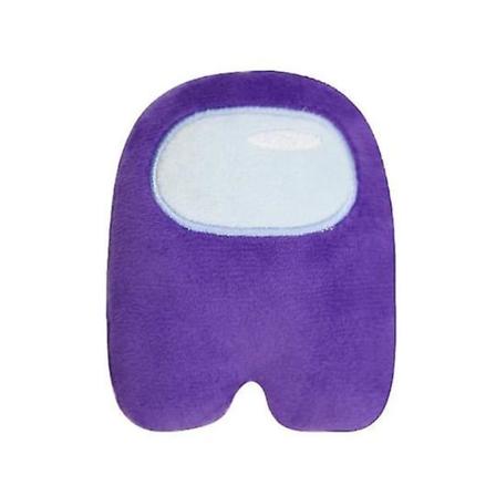 Among Us Babay Blød Plyslegetøj 10cm PURPLE