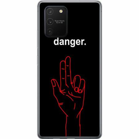 Samsung Galaxy S10 Lite Genomskinligt Skal Stranger Things