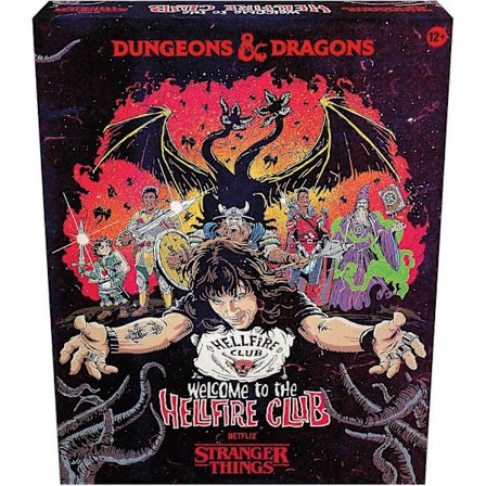 D&D Stranger Things Tervetuloa Hellfire Clubiin -kirja (sh)
