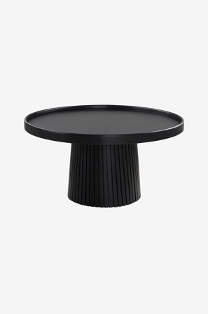 Jotex - Sofabord Ø 90 Cm Svart - ZELARINO - Kjøp Sofabord hos Jotex