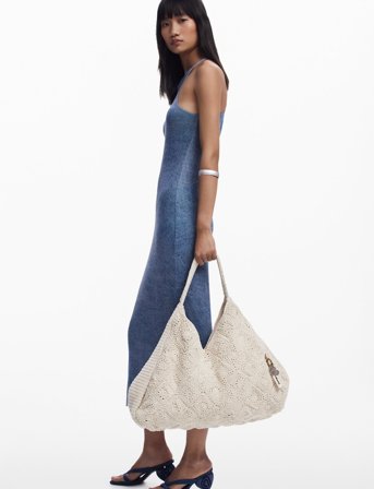 Desigual Tulum New Shape - Beige - ONE SIZE