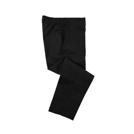 Dennys Unisex Svart Elastisk Byxa / Chefswear Xs Svart