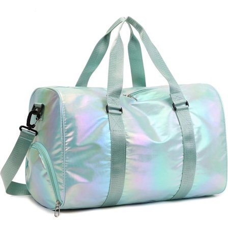 Danse taske til piger - Weekendtaske - med sko- og vådrum - Multifunktionel - 48*26*39cm - Sportstaske og rygsæk i 1 - Vandafvisende