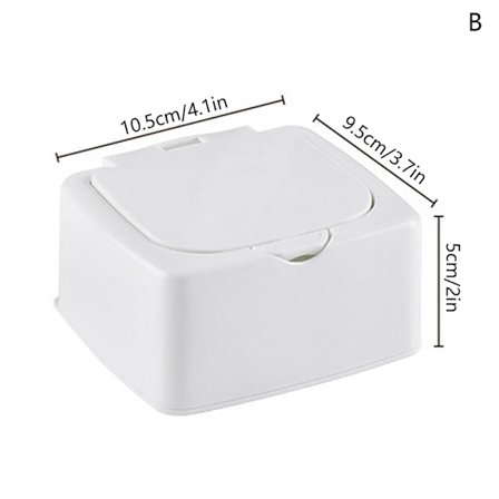 Popfönster Typ Förvaringslåda Bomullsspinnlåda Enkel förvaring Smal