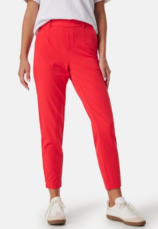 Object Collectors Item - Objlisa Slim Pant - Flame - Kläder - - Bubbleroom