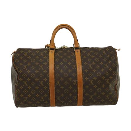 Louis Vuitton Vintage, Pre -owned Keepall 50 Bruin, unisex, Maat:ONE Size