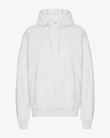 Classic Organic Hood - Snow Melange - Male - XL