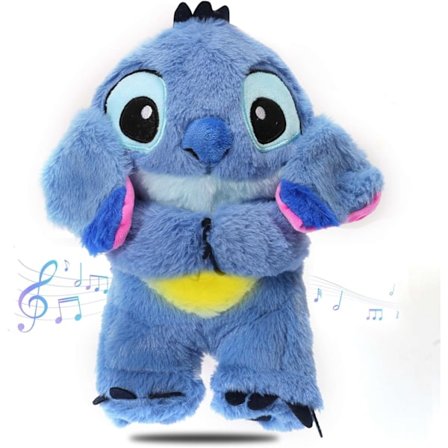 Stitch Trøstende Plyslegetøj, Rolig Relief Stitch Plysdyr, Angst Relief Stitch, Vejrtrækning Stitch med Flappende Øre