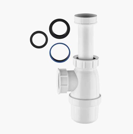 Vattenlås utlopp i sidan 1¼” (R32) x Ø 32/40 mm