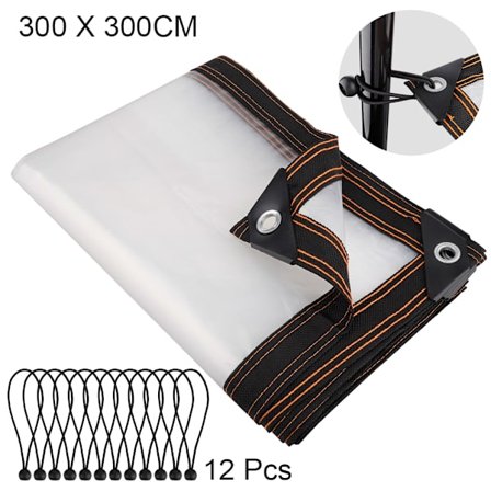 Drivhus Solskygge Dæksel Transparent Regnfast Drivhus Film Fortykket Anti Fryse Isolering Film