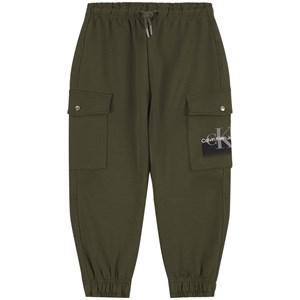 Kids - Calvin Klein Jeans Branded Sweatpants Green 14 Years - Bottoms - 14 years - Green - Junge