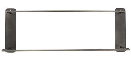 House Doctor Pati Håndklestang Sort-Antikk Dobbel