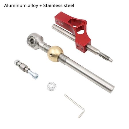 Justerbar gearstang til bil til CRX del Sol B/D Serie 1988-2001 Rød