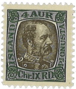 Island 1902 - Tjenestemærke AFA 18 - Postfrisk