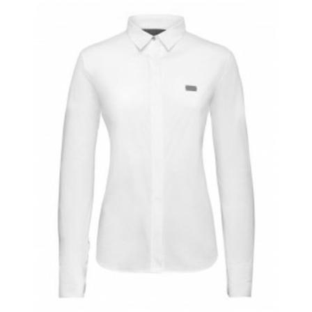 Philipp Plein, Classic Shirt Biały, Kobieta, Rozmiar: S