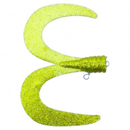 Svartzonker BigTail Twin (2pcs) - C2 Gold glitter