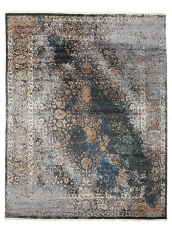 Abstract Large Contemporary Design Rug 234X296 Wool