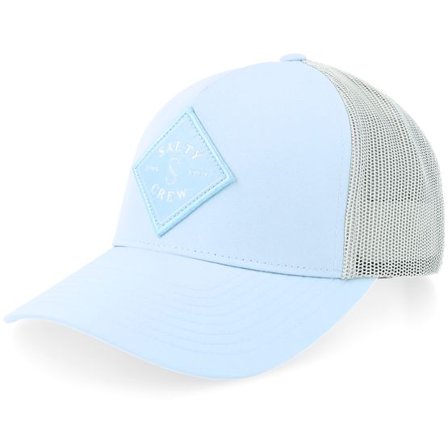Salty Crew - Blå trucker Keps - "Sea Line Retro Mineral Blue Trucker " @ Hatstore