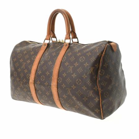 Louis Vuitton Vintage, Pre-owned Keepall 45 Bruin, Dames, Maat:ONE Size