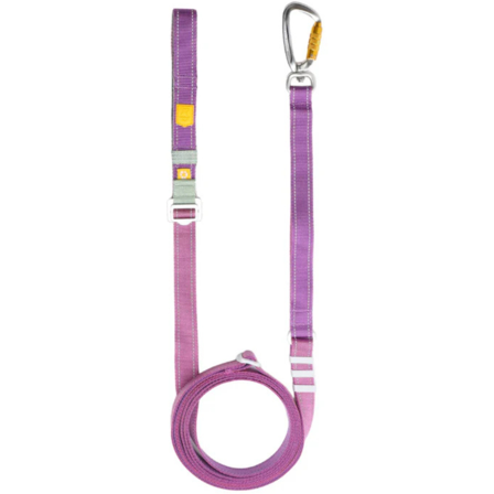 Woolly Wolf Color Block Multi-Use Leash Mauve Mix