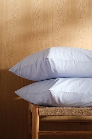 Jotex - Percale Tyynyliinat, 2/pakk. - Ekologinen Vaaleansininen Vaaleansininen - ZACK - Osta Tyynyliinat Jotex