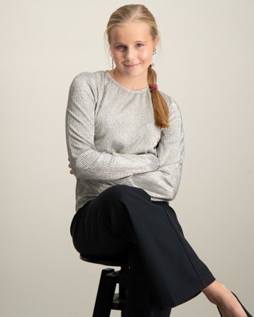 Garcia girls T-shirt ls Grå Topper/Bluser Jente - Kids Brand Store