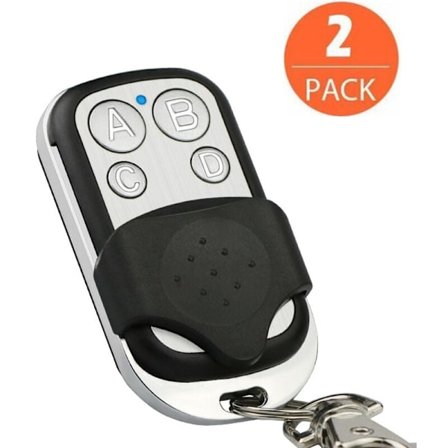 Set med 2 nya versioner av universella fjärrkontroller för elektriska garage