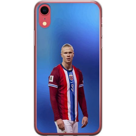Kompatibelt Mobildeksel til Apple Apple iPhone XR Erling Haaland Manchester City Norge fotball angriper toppspiller utrolig målproduksjon kraftig ras