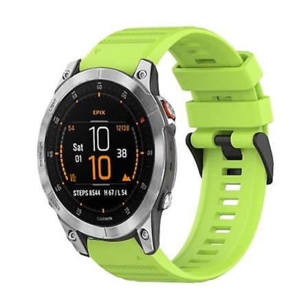 För Garmin Epix Gen 2 22mm horisontell textur watch med borttagningsverktyg