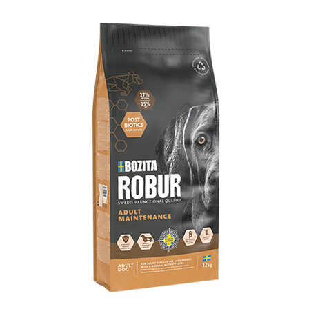 Bozita Robur - Adult Maintenance 3kg - Hund - Hundefôr & hundemat - Tørrfôr for hund - ZOO.no