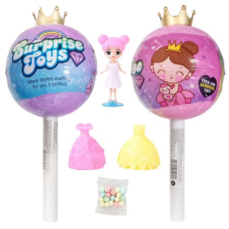 Stor Prinsessklubba med Överraskningsleksak & Godis