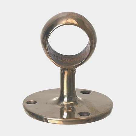 Mellanstycke mässing 30mm stolpe