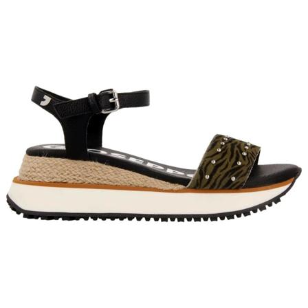 Gioseppo, Flat Sandals Czarny, Kobieta, Rozmiar: 39 EU