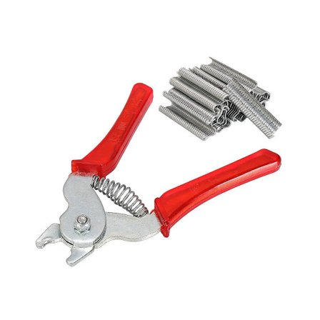 Grisringtang Værktøjssæt 600 Stykker M-søm Hønsenet Kaninbur Reparationstang Vedligeholdelsesværktøj