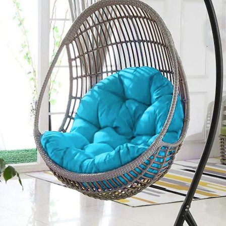 Udskiftning af hængende æg stolepude Kompatibel med åndbar stolemåtte kompatibel med udendørs indendørs