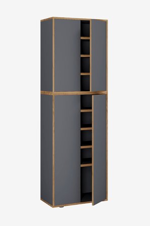 VCM - Vcm Skoskap Salia B60 Xxl 9-rom - Flerfarget - Skoskap - Fra Homeroom