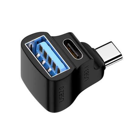 NÖRDIC USB-C-sovitin 1–2 USB-C 3.1 + USB-A 10 Gbps 4K60Hz 100 W PD