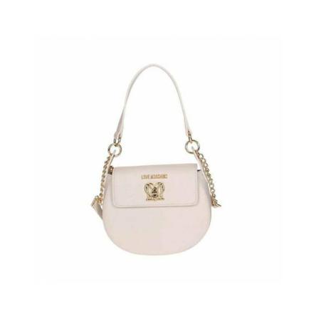 Moschino Shoulder Tas , Wit , Dames , Maat: ONE Size